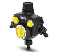 Timer irrigazione elettronico Karcher WT2 a 3 vie per giardino