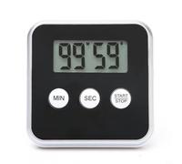 Timer LCD programmabile con allarme acustico, opzioni di temporizzazione fino a 99 minuti e 59 secondi, dotato di supporto magnetico e supporto per il posizionamento