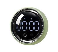 Timer magnetico da cucina - Timer digitale rotativo intelligente per conto | Timer digitale in ABS, manopola di controllo rotante, retro magnetico, modalità forte e silenziosa, orologio a LED per il