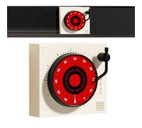 Timer Magnetico - Strumento Magnetico A Forma Di Giradischi,Timer Per Esercizi,Per bambini e adulti in cucina cottura dolci classe studio palestra ufficio doccia e gioco