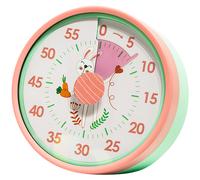 Timer manuale da cucina con base magnetica e ventosa conto alla rovescia visivo