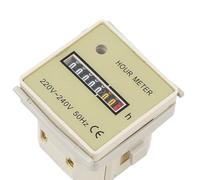 Timer meccanici Quadrato Contatore ermetico elettronico Contaore digitale Contaore Misuratore di ore 220V-240V 50Hz Contaore Chip ad alta precisione