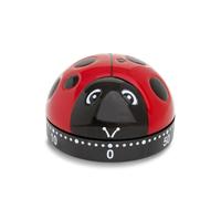 Timer meccanico ADE, fino a 59 minuti, diametro 6 x 4 cm, coccinella