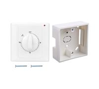 Timer meccanico da 220 V, interruttore di controllo del conto alla rovescia, 86 pannelli timer, per ventilatore, scaldabagno, pompe