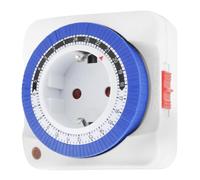 Timer Meccanico da 24 Ore, Presa di Corrente Analogica Con 96 Segmenti, Giornaliero per Luci e Macchina da Caffè