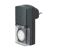 TIMER MECCANICO DA PRESA HAMA Mini, 250 Volt, Dispositivi elettrici da esterno compatibili con presa Schuko