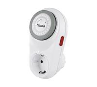 TIMER MECCANICO HAMA Timer meccanico Curved, 250 Volt, Dispositivi elettrici fino a 3680 W, Bianco