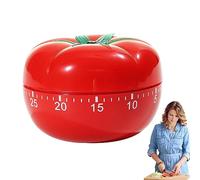 Timer meccanico manuale | Orologio meccanico da 60 minuti per studio meccanico per conto alla rovescia per studenti - Rana, cucciolo, panda, pomodoro, timer meccanico senza batteria, design dei