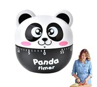 Timer meccanico manuale, timer da studio da 60 minuti - nessuna batteria richiesta cucciolo, panda, pomodoro timer da cucina meccanico per cottura Exbert
