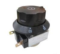 Timer meccanico per carrello del riso al vapore con manopola da 60/90 minuti e interruttore di allarme a campana, per mobili da cucina commerciali e scaldabagni in metallo (B-90 MIN)