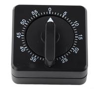 Timer meccanico per conto alla rovescia da 60 minuti con allarme ad anello forte per cucina e cucina, adatto per cottura e tempo di studio