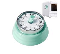 Timer Meccanico Per,Conto Alla Rovescia Visivo Con Suono Forte A 75dB,Timer Visivo con Durata di 60 Minuti - Per Cucinare, Studiare, Lavorare, In Cucina, In Casa, A Scuola, In Ufficio, In Aula