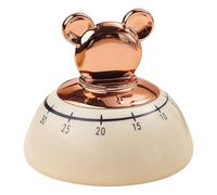 Timer Meccanico per Cucina | Timer Magnetico Orso ,Orologio Conto Alla Rovescia per,per Dormitorio Casa