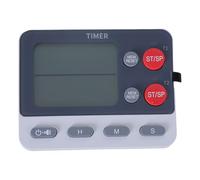 Timer multifunzionale a 2 con retro magnetico e ampio display LCD per lezioni cucina e uso fitness Timer a risparmio energetico