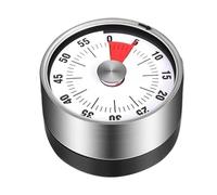 Timer per cucinare | Base magnetica senza batteria meccanica - Timer da cucina con allarme - per interni ed esterni, casa, scuola, scuola, campeggio, grigliate, barbecue, studio, fitness, allenamento