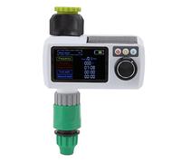 Timer per irrigazione, Timer per Acqua programmabile Solare per Tubo da Giardino con Ritardo Pioggia, Timer per irrigazione Automatica Impermeabile per irrigazione a Goccia e irrigazione del Prato