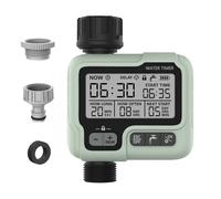 Timer per l'acqua, sistema di irrigazione automatico con tubo da giardino - Irrigatore impermeabile a schermo per l'irrigazione delle piante