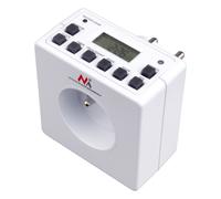 Timer Programmabile Digitale Schuko 3600W max 156 programmi MCE30 Maclean