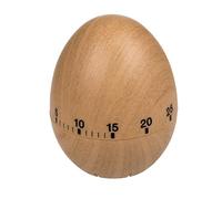 Timer per uova in effetto legno, timer da cucina