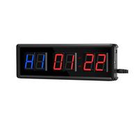 Timer portatile for allenamento in palestra, orologio fitness con conto alla rovescia/cronometro con timer a intervalli Gara for allenamento sportivo a distanza