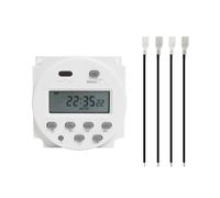 Timer Potenza Down 16A 60x60x30mm ABS Dc / AC 12V Digitale Timer LCD Display