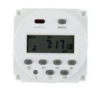 Timer Potenza Down 16A 60x60x30mm ABS Dc / AC 12V Digitale Timer LCD Display