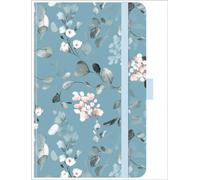 Timer Premium Small "Eucalipto" 2024: calendario a libro - Agenda con finitura in pellicola di alta qualità e goffratura. 9 x 14 cm