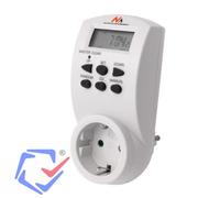 Timer Presa Schuko Digitale Programmabile con LCD Display Maclean MCE05G