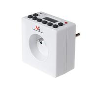 Timer Programmabile Digitale Schuko 3600W max 156 programmi MCE30 Maclean