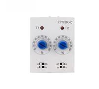 Timer relè ZYS3R Infinite Power-On Dual-Control Dual-Cycle Delay Time ST3PR 1S10S30M60M 1Pcs(ZYS3R B AC24V)