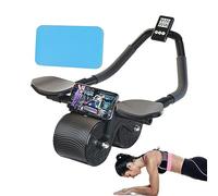 Timer ruota addominale | Rullo di Rimbalzo per uomini e donne con supporto per gomito - Forniture per il fitness per interni per la casa, il posto di lavoro, viaggi, viaggi