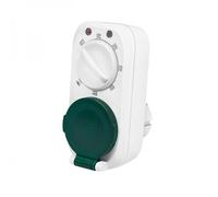 LOGILINK ET0013 - Temporizzatore con sensore crepuscolare, IP44, per esterni