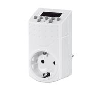 TIMER SETTIMANALE DIGITALE HAMA Mini, 250 Volt, Bianco