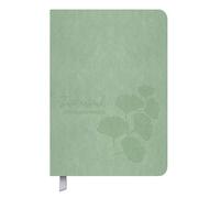 Timer Soft Touch 18 Monate jade 2027/2028: Terminplaner A5 in Lederoptik / Kalendarium von Oktober 2026 bis März 2028, Notizen und Lesezeichenband