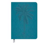 Timer Soft Touch 18 Monate petrol 2027/2028: Terminplaner A5 in Lederoptik / Kalendarium von Oktober 2026 bis März 2028, Notizen und Lesezeichenband