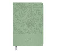 Timer Soft Touch himmelblau 2027: Terminplaner in Lederoptik. Terminkalender mit Wochenübersicht und Lesezeichenband. Taschenkalender im Format: 11 x 16 cm