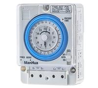Timer Switch 24 ore 12VDC timer meccanico interruttore tempo TB-35