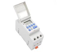Timer Switch, Weekly THC15A 16A Digitale LCD Programmabile Timer DIN Rail Relè Interruttore 50Hz 12V