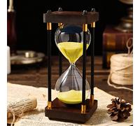 timer, Timer 30/60 minuti, clessidra, supporto in metallo, di sicurezza for bambini, classica versatile, accessori for ufficio e casa, 19 * 8,5(Unique Colour,30 minutes (19 * 8.5cm))