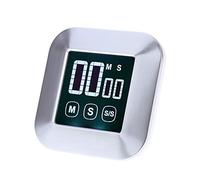 Timer touch screen da cucina conto alla rovescia multifunzione display LCD cronometro allarme gadget magnetici con funzione di archiviazione forte staffa retrattile per cucinare giochi sportivi