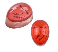 Timer Uova,2 pezzi timer per uova con cui cucinare timer per uova timer per uova riutilizzabile per in acqua con cambio di colore timer per uova per visualizzare duro/medio/morbido