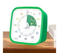 Timer visivo conto alla rovescia per bambini | Disco da 60 Minuti con Protettiva e Allarme Silenzioso | Timer Silenzioso per la Casa,per Insegnanti Studenti Bambini Scuola Classe Ufficio Casa Cucina