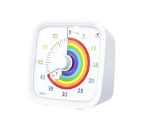 Timer Visivo Conto Alla Rovescia Per Bambini | Disco Da 60 Minuti Con Protettiva | Gestione Del | Per Studenti, Bambini, Adulti, Scuola, Ufficio, Cucina, Studio
