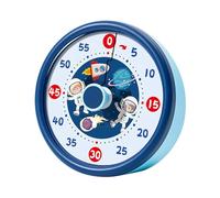 Timer visivo - Orologio silenzioso di 60 minuti | Timer per bambini con tema spaziale conto alla rovescia visivo | Per insegnanti studenti studenti classe scuola lavoro cucina bambini e adulti