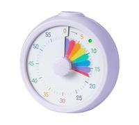 Timer visivo per bambini, assistente di programmazione iris, multifunzione, portatile e silenzioso, timer conto alla rovescia per la gestione del tempo, per casa, scuola, lavoro