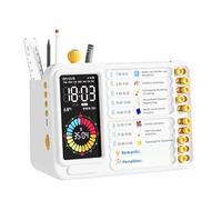 Timer visivo per bambini, conto alla rovescia digitale a LED, timer visivo, semplice per bambini, strumento ADHD con timer digitale per la produzione di pomodoro per aule, casa