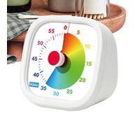 Timer visivo per bambini, funzionamento a batteria, allarme forte, conto | Timer silenzioso per cucina, cucina, studio, lettura, esercizi in palestra, lavoro in ufficio