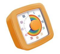 Timer visivo per bambini, strumento per autodiscipline, conto alla rovescia da 60 minuti, semplice funzione di rotazione per una facile impostazione dell'ora, timer da cucina per cucinare