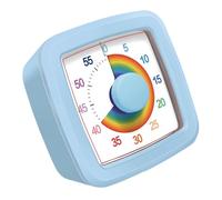 Timer visivo per bambini, strumento per autodiscipline, conto alla rovescia da 60 minuti, semplice funzione di rotazione per una facile impostazione dell'ora, timer da cucina per cucinare