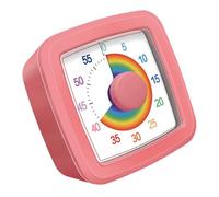 Timer visivo per bambini, strumento per autodiscipline, conto alla rovescia da 60 minuti, semplice funzione di rotazione per una facile impostazione dell'ora, timer da cucina per cucinare